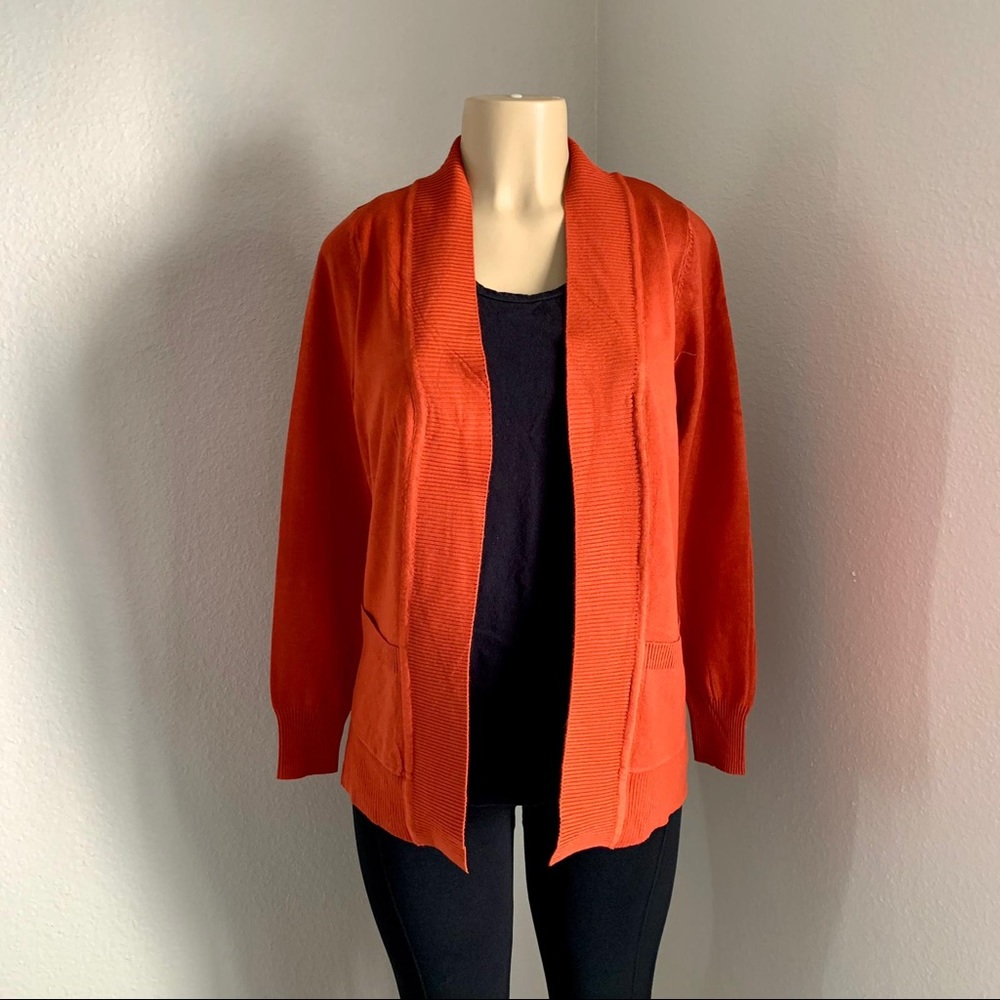 Orange color Cardigan